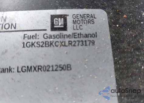 2020 GMC Yukon 4Wd Slt z USA, uszkodzony, nr VIN 1GKS2BKCXLR273179